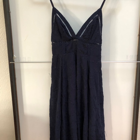 Hello Molly - Whisper in the Night Dress - Navy - Picture 3 of 3